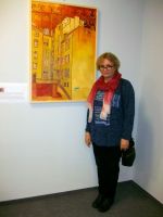 Anna Klimaszewska i jej praca, wernisaż wystawy Dzielnice Poznania